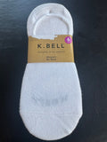 K.Bell 6-Pair Women's Size 4-10 No Show Socks