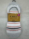 K.Bell 6-Pair Size 4-10 Women's No Show Socks