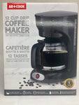 AR+Cook 12 Cup Drip Coffee Maker