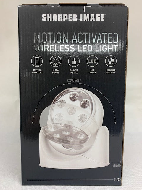 Sharper Image Motion Activated Wireless LED Light Bargain Shark