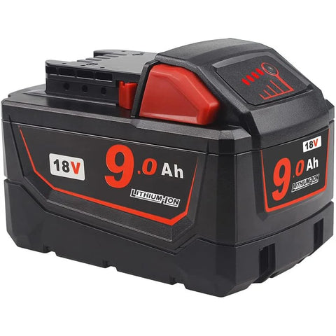 18V  9.0Ah  Milwaulkee Compatible Battery