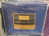 Luxury Feel Bamboo Bed Sheet Set - Queen Asst Colours