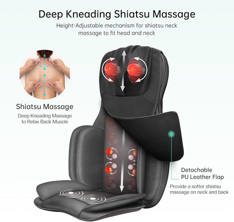 Snailax Shiatsu Neck And Back Massager