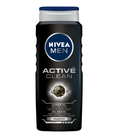 Nivea Men 500 mL Active Clean Shower Gel