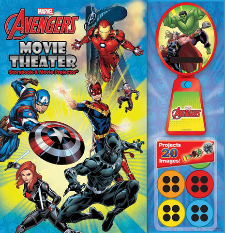 Marvel Avengers Movie Theatre Storybook & Movie Projection