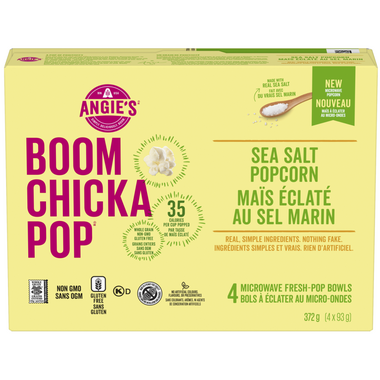 Angie's Simply Delicious 4 Pack Microwavable Boom Chicka Pop