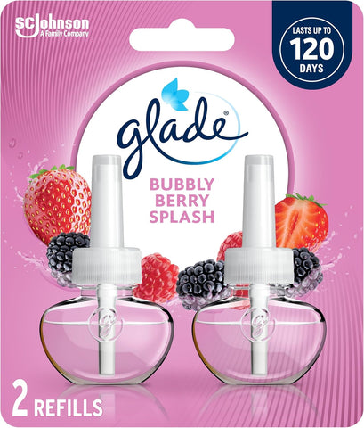 scJohnson 2-Refill Bubbly Berry Splash glade