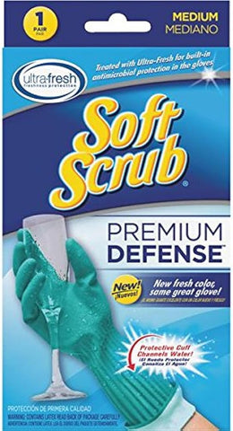 Ultra Fresh Soft Scrub Single Pair Medium Premium Defense Gloves