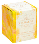 Inner World 11oz Recharge Essential Oil Meyer Lemon And Mint Scented Candle