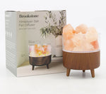 Brookstone Himalayan Salt Fan Diffuser With Soft LED Light