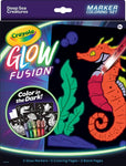 Crayola Glow Fusion Marker Colouring Set