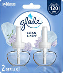 sc Johnson 2-Refill Clean Linen Swirl glade