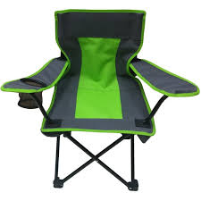 River Trail Children's Green/Grey Camping Chair