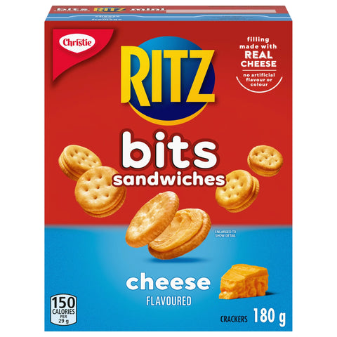 180g Christie RITZ Bits Cheese Flavoured Sandwiches