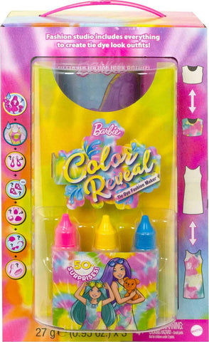 Barbie Colour Reveal Tie Dye Fashion Maker