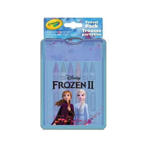 Crayola 6 Washable Crayon 40 Activity Sheet Travel Pack