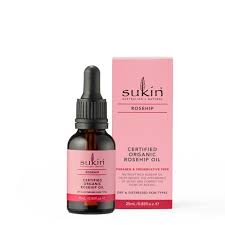 SUKIN Organic Rosehip Facial Oil For Dry And Distressed Skin-25mL