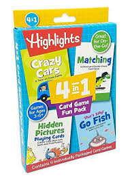 Highlights 4-in-1 Card Game Fun Pack