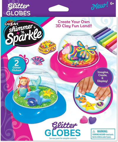 CraZArt Shimmer 'n Sparkle Glitter Globes