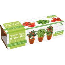 TOTAL GREEN Healthy Veggie Italian Trio Grow Kit