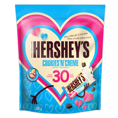 Hershey's 300 Gram 30ct. Cookies 'N' Creme Mini Bars