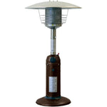 HILAND Hammered Bronze Propane Table Top Patio Heater