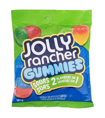 182g Jolly Rancher Sours 2-in-1 Gummies