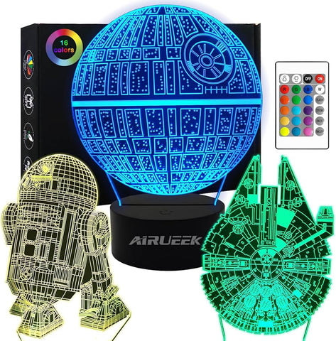 3D Star Wars Illusion Lamp