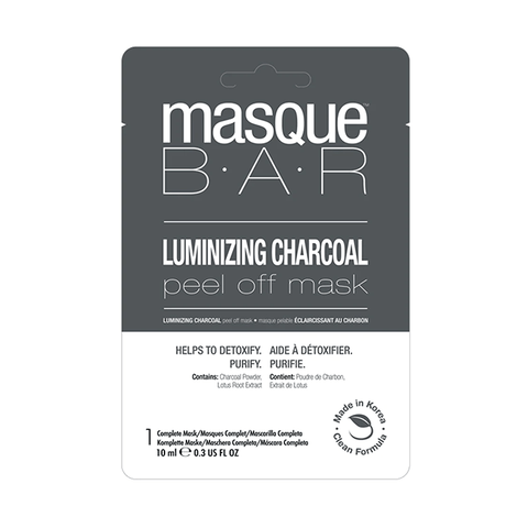 10 ml 3 Pack Masque B.A.R Luminizing Charcoal Peel Off Mask