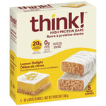 think! 5 Piece 60g Lemon Delight Gluten Free High Protein Bars