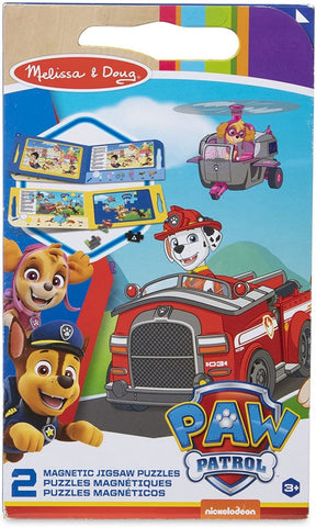 Melissa & Doug 2-Piece Paw Patrol Magnetic Jigsaw Puzzle Set