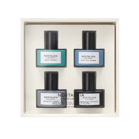 Nostalgia 4-Piece Perfumery Men's Collection Eau De Parfum