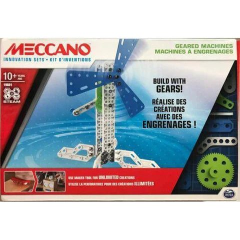 Meccano Innovation Sets: Geared Machines