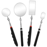 Jucoan 4 Pack Telescoping Inspection Mirror