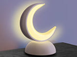 Brookstone Crescent Moon Desk Lamp