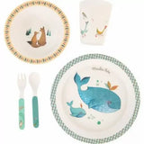 Moulin Roty 5-Piece Baby Tableware Set