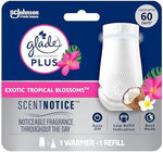 Glade PlugIns Scented Oil Plus Air Freshener Starter Kit - Exotic Tropical Blossoms