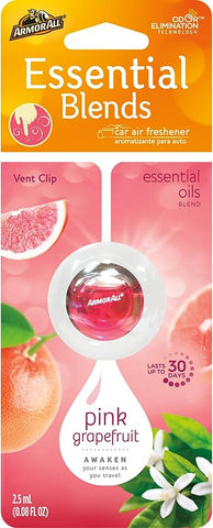 2.5 mL Armorall Essential Blends Pink Grapefruit Car Vent Air Freshener