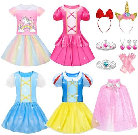 Princess Dress Up-Girls Princess Dress Up Clothes