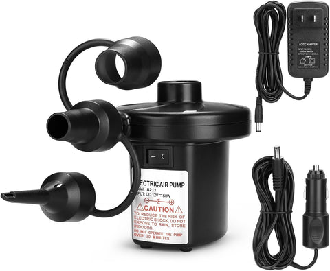 Futogafy 8211 2-Way Electric Quick-Fill Air Pump