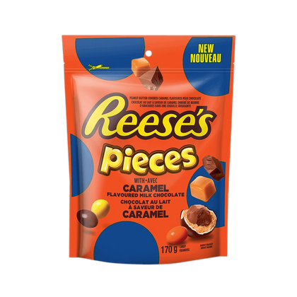 170g Reese's Pieces Caramel Flavoured Milk Chocolate