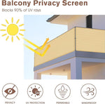 Sunny Guard 3' x 16' Fence Privacy Screen