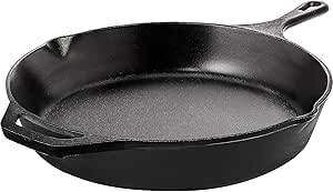 Kichly 10.25" Pre-Seasoned Cast Iron Skillet