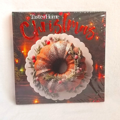 Christmas Taste Of Home Hardcover Recipe Book