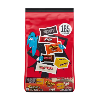 3lbs 185-Piece Miniature Hershey's  Assortment Value Bag