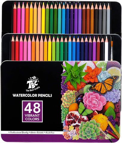 TBC 48CT Wtercolour Pencils