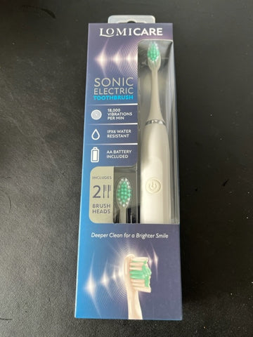 Lomicare Sonic Electric Toothbrush (WHITE)