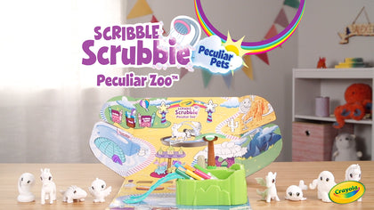 Crayola Scribble Scrubbie Peculiar Zoo