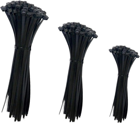 FUCTOK 150-Piece Nylon Cable Zipties