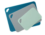 Plastic Cutting Mats - Assorted Colours & Sizes, 3 Pack